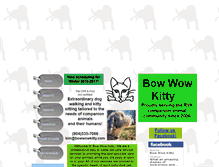 Tablet Screenshot of bowwowkitty.com